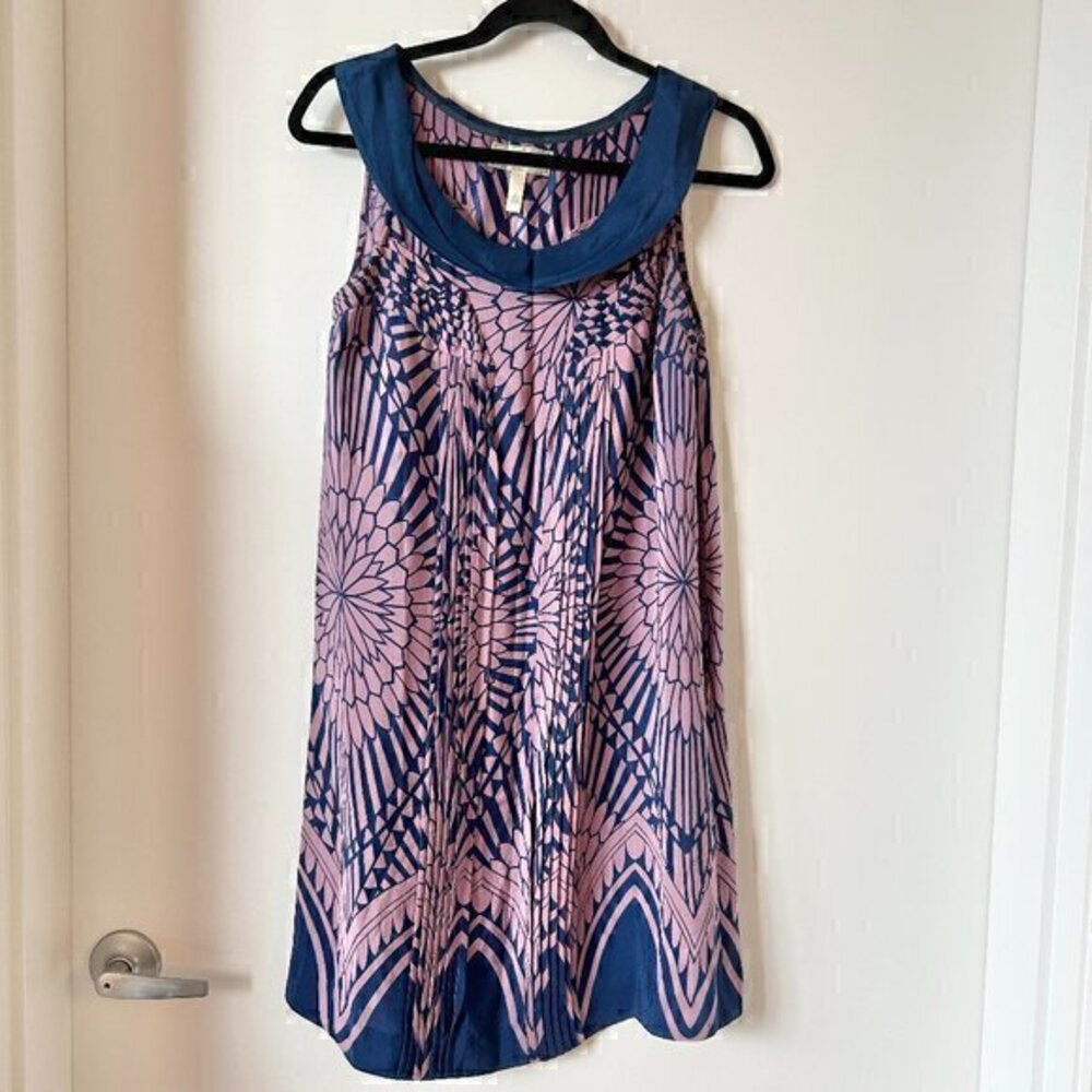 Anthropologie Moulinette Soeurs Floral Sheath Dress Purple Size 4